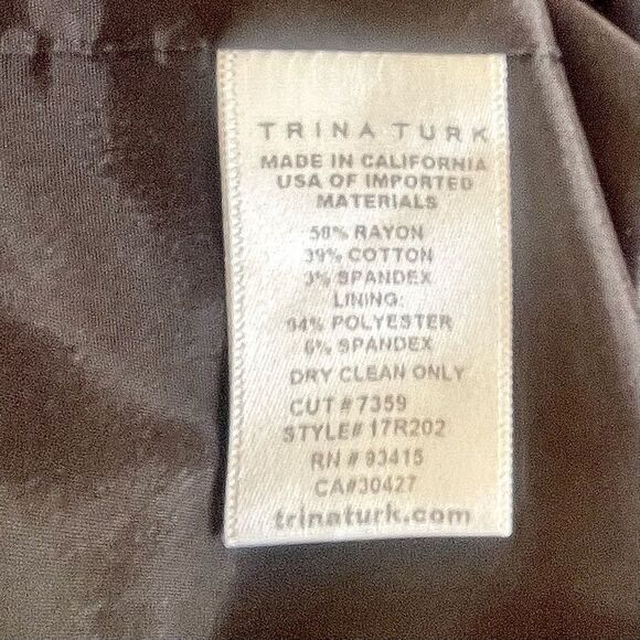 Trina Turk Rico Mini Pencil Skirt - Picture 8 of 8